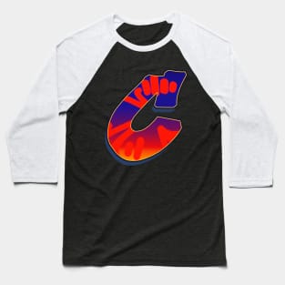 Letter C - Night Sky Baseball T-Shirt